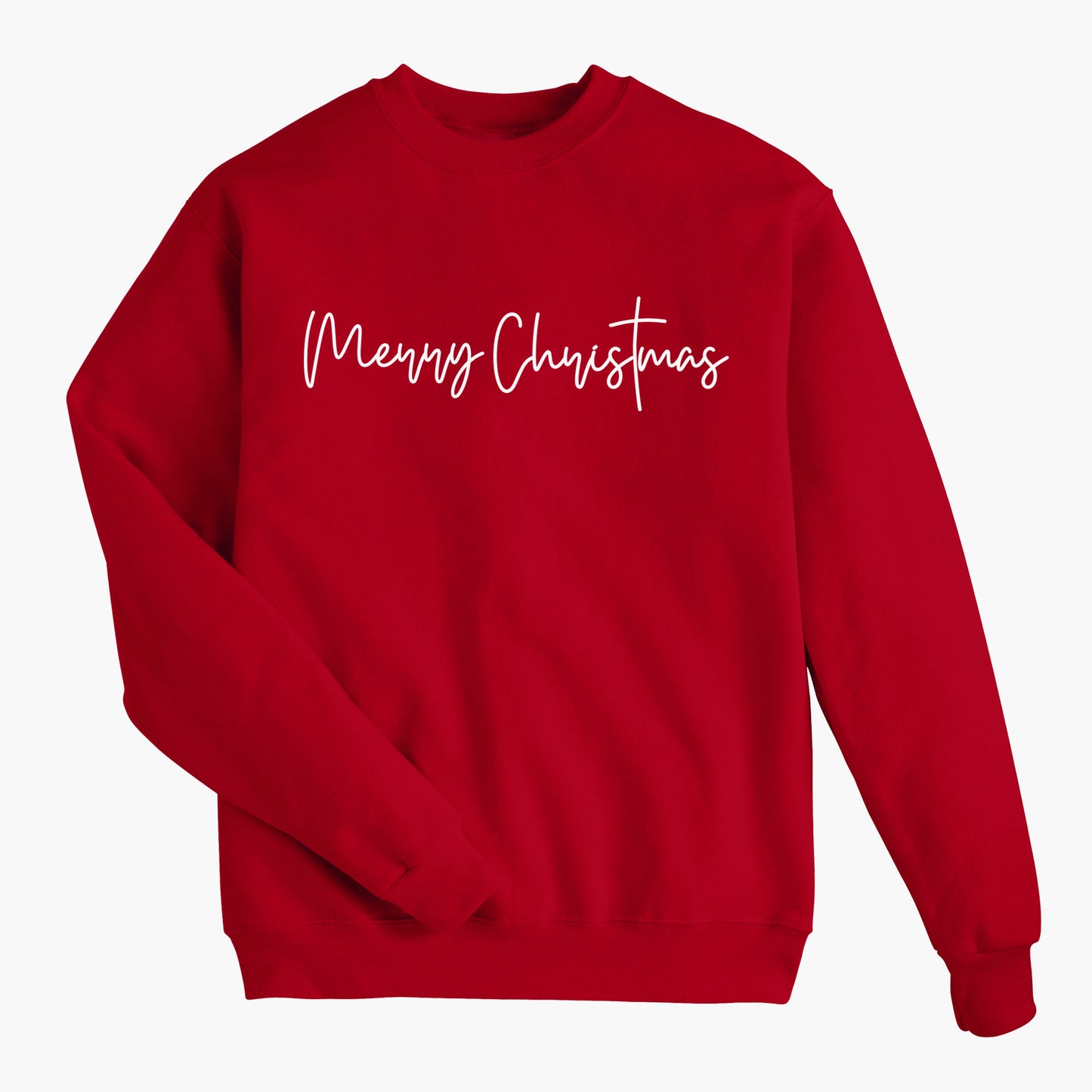 Modern Merry ChrisTmas Holiday Sweatshirt