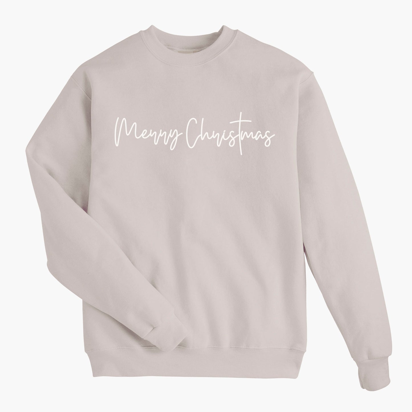 Modern Merry ChrisTmas Holiday Sweatshirt