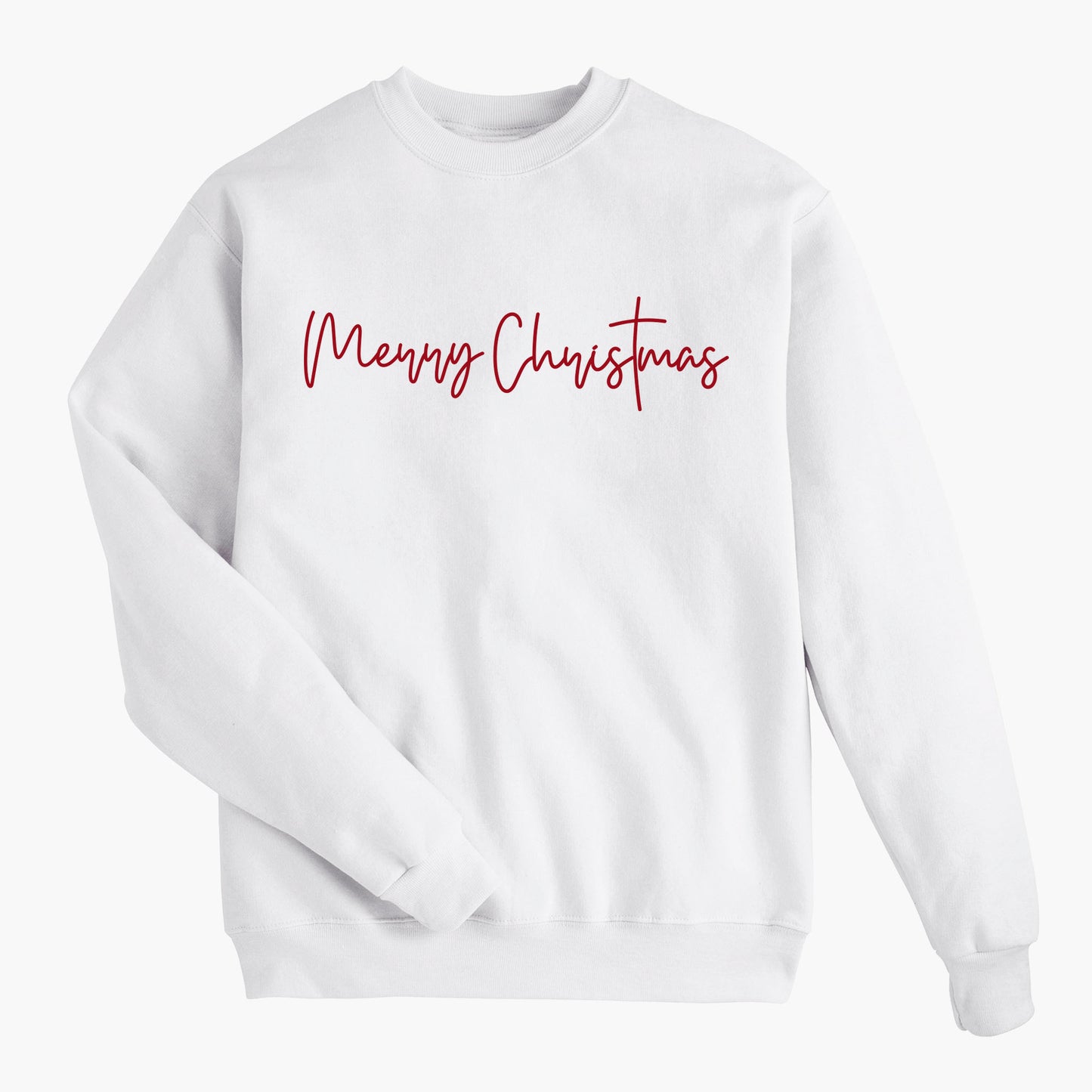 Modern Merry ChrisTmas Holiday Sweatshirt