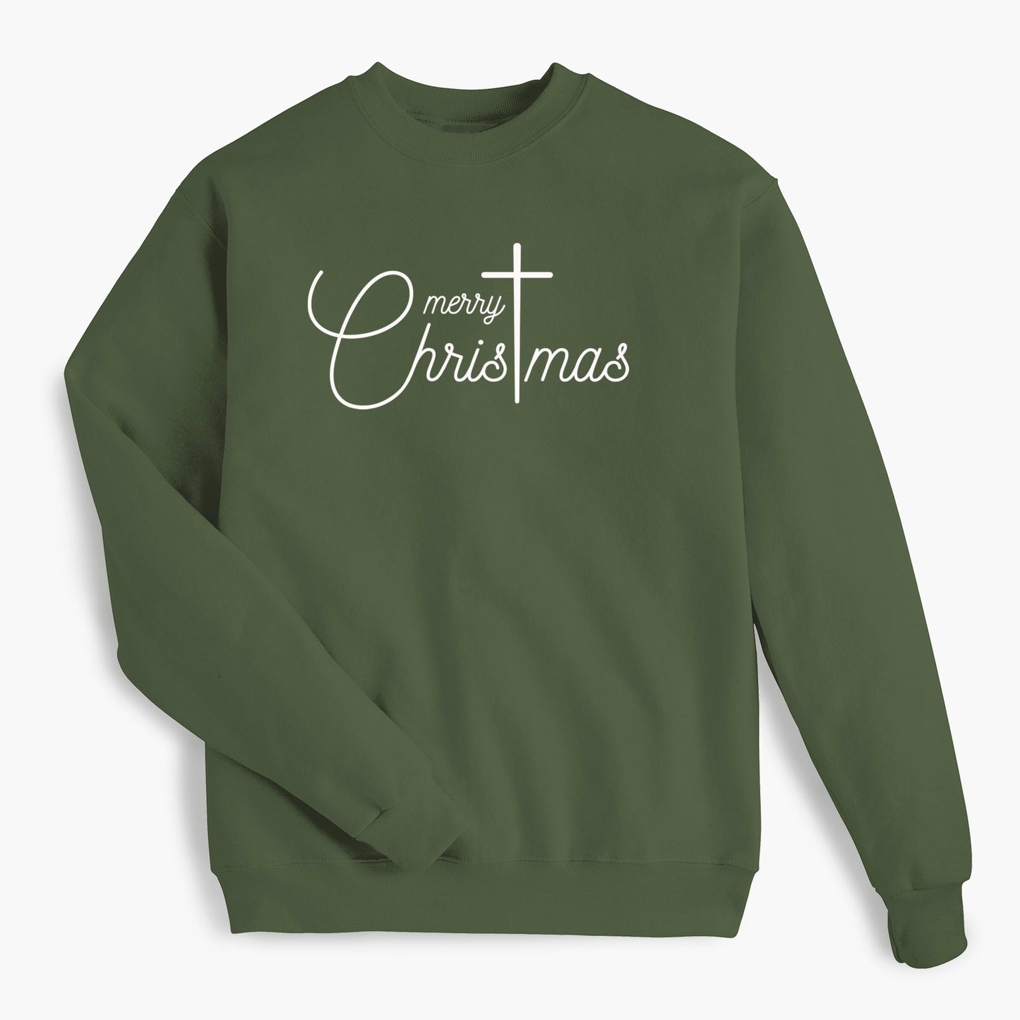 Merry ChrisTmas Traditional Holiday Sweatshirt