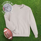 Collar "football grandma" CUSTOM sleeve Sweatshirt