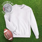 Collar "football grandma" CUSTOM sleeve Sweatshirt