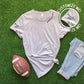 Collar Football Grandma + CUSTOM sleeve T-shirt