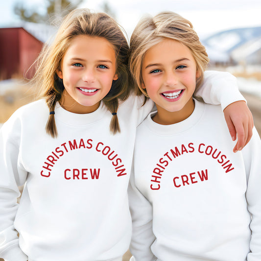 Christmas Cousin Crew Holiday Youth Sweatshirt