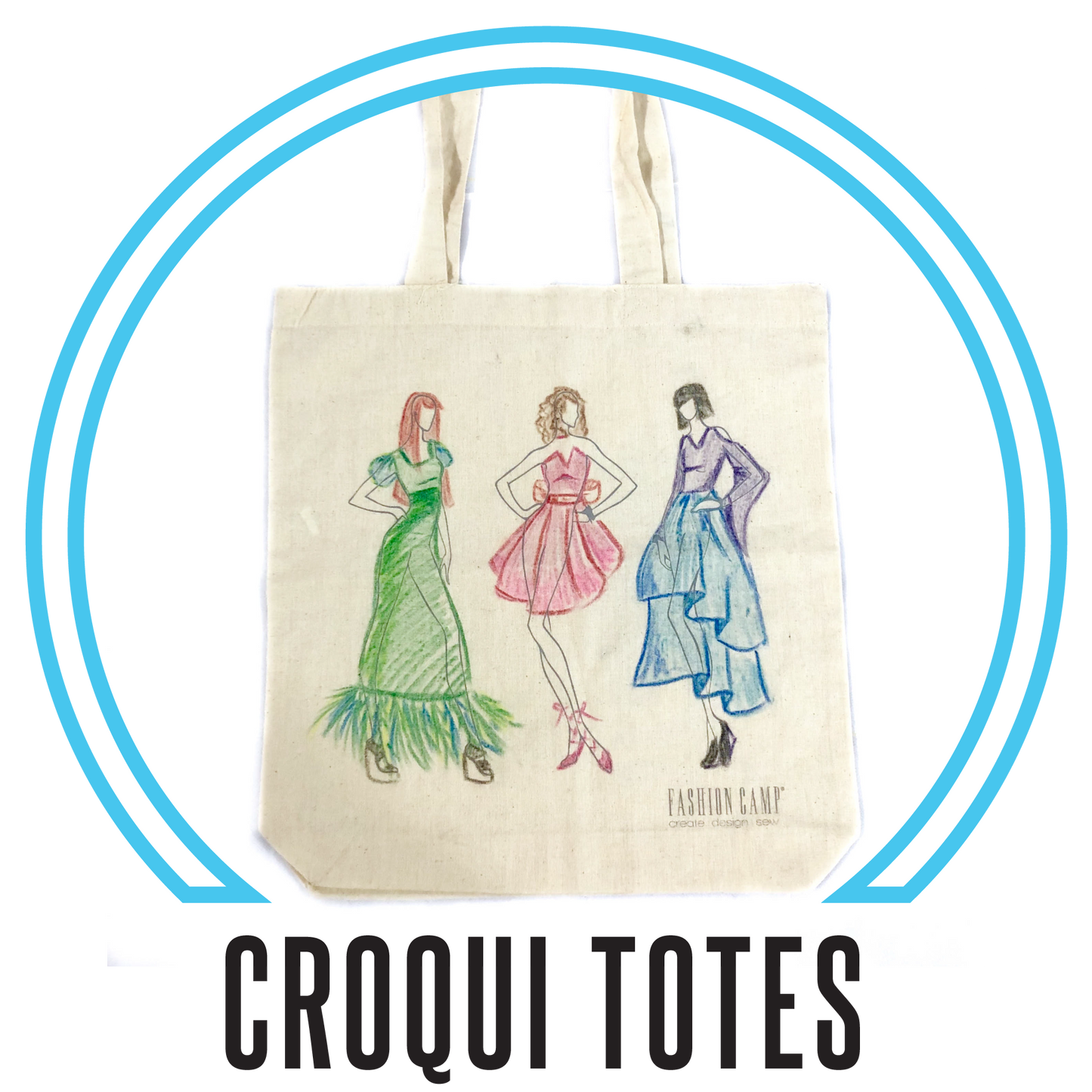 Fashionable Funday: Sketching Croqui Totes, Fri, November 8, 3:30pm-5:30pm