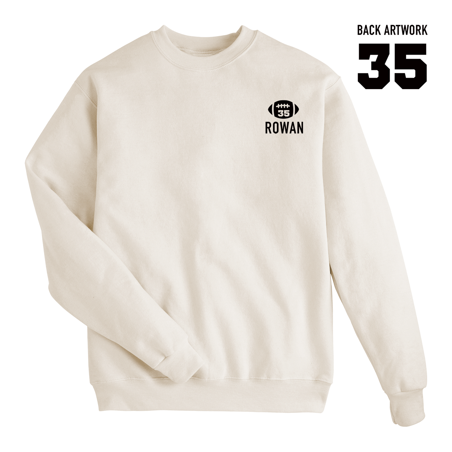 Football Jersey Youth Sweatshirt - Custom