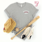 Baseball Mom + CUSTOM Number T-shirt