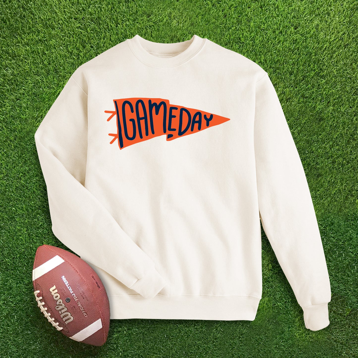 Game Day Flag Custom Colors Sweatshirt