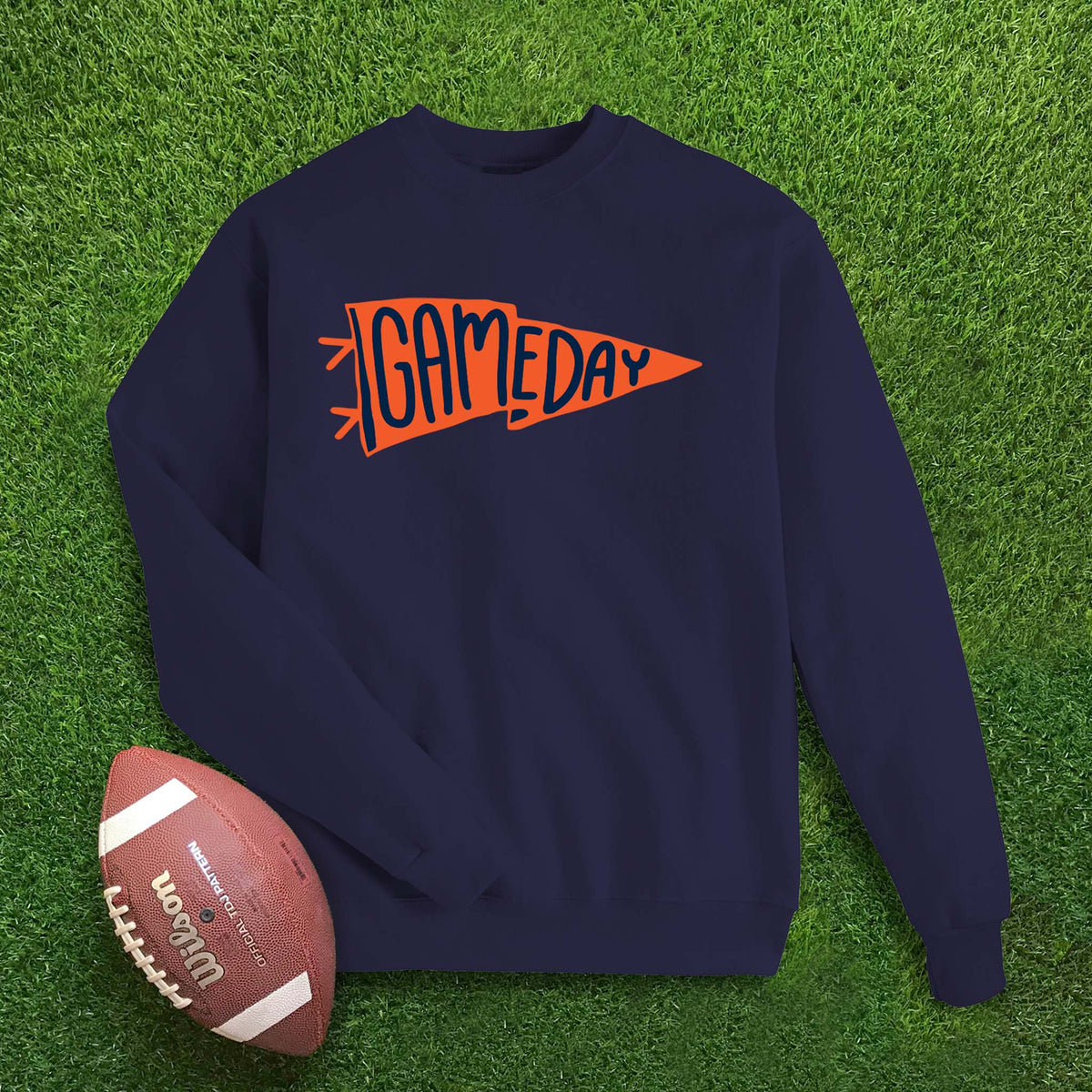 Game Day Flag Custom Colors Sweatshirt