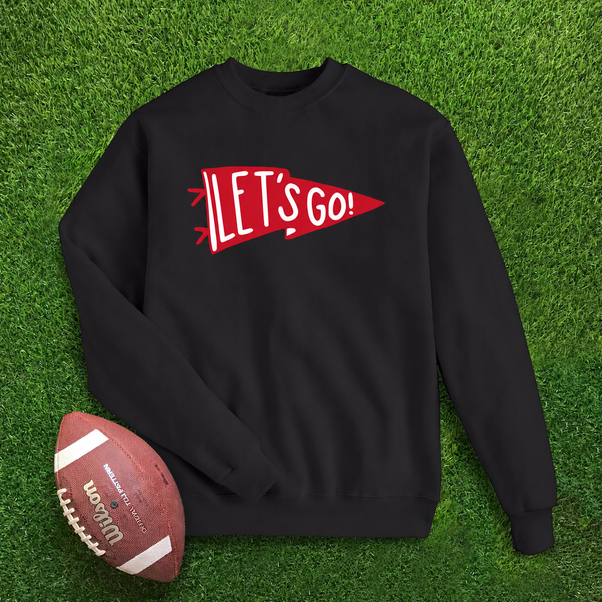 Let's Go Flag Custom Colors Sweatshirt