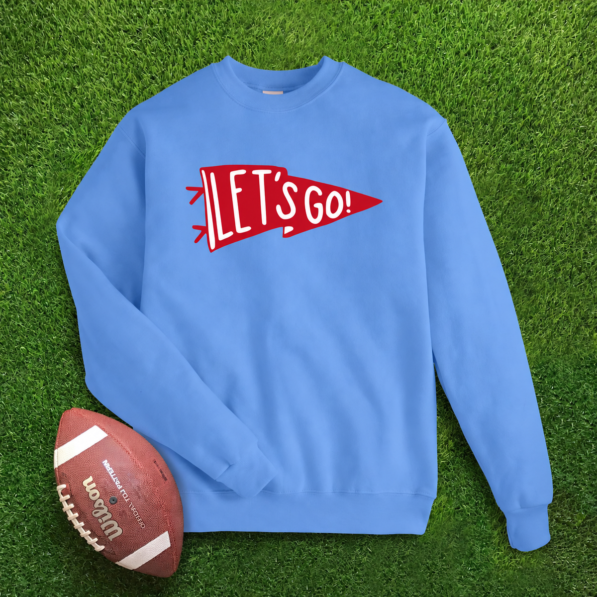 Let's Go Flag Custom Colors Sweatshirt