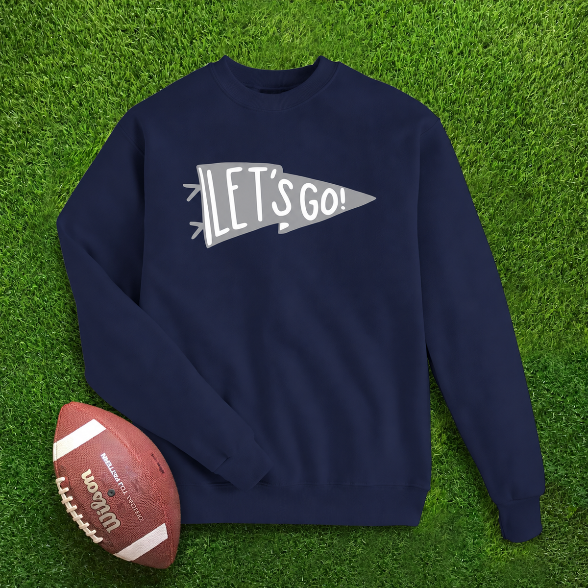 Let's Go Flag Custom Colors Sweatshirt