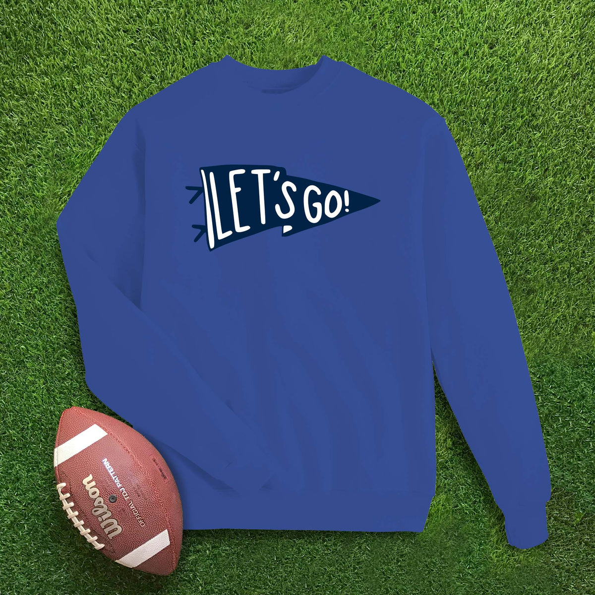 Let's Go Flag Custom Colors Sweatshirt