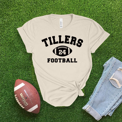 Team Name CUSTOM Football - Vanilla T-shirt