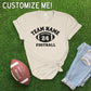 Team Name CUSTOM Football - Vanilla T-shirt