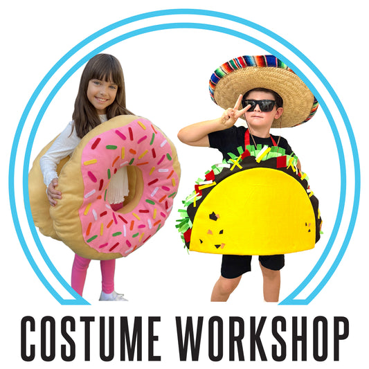Donut & Taco Costume Workshop: Saturday, October 10, 9am-12pm