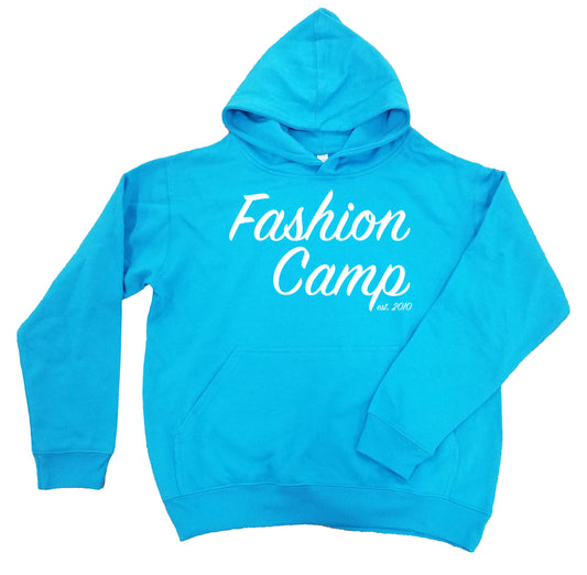 "Fashion Camp" EST. - Turquoise Hoodie