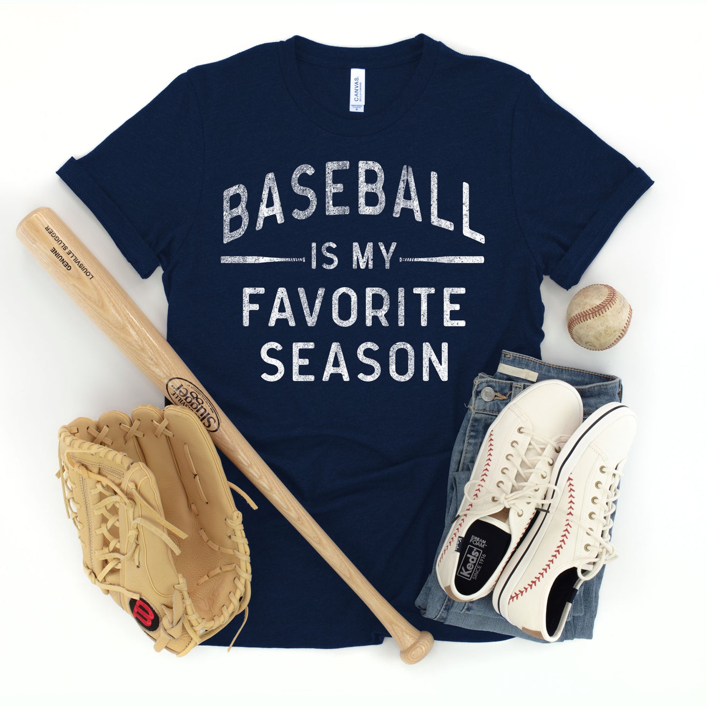 Baseball Is My Favorite Season T-shirt