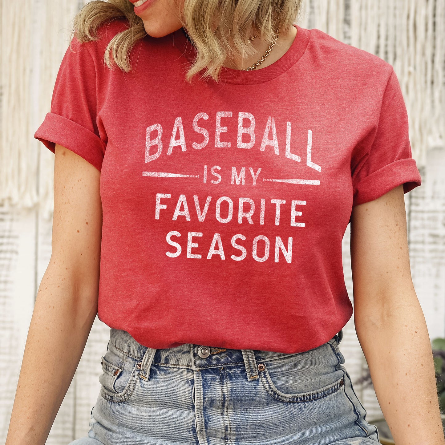 Baseball Is My Favorite Season T-shirt