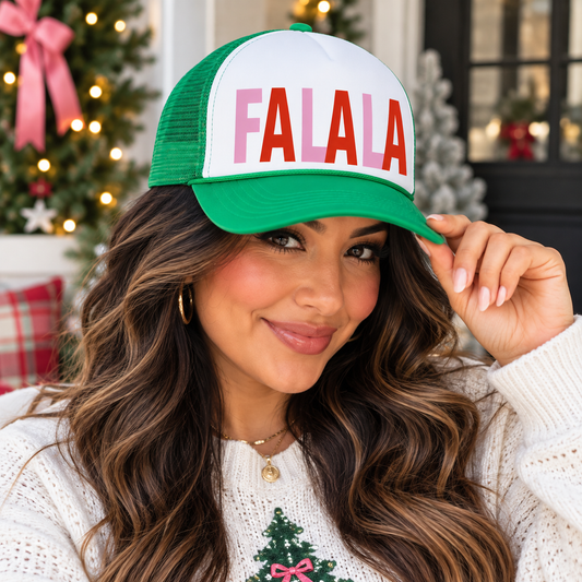 FaLaLa Christmas Trucker Hat