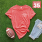 Football Laces Mom Custom T-shirt