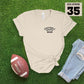 Football Laces Mom Custom T-shirt