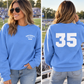Football Laces Mom Custom Sweatshirt