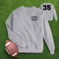 Football Laces Grandma Custom Sweatshirt