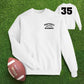 Football Laces Grandma Custom Sweatshirt