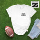 Football Laces Grandma Custom T-shirt