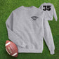 Football Laces Mom Custom Sweatshirt