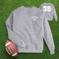 Football Laces Mom Custom Sweatshirt