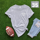 Football Laces Mom Custom T-shirt