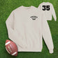 Football Laces Mom Custom Sweatshirt