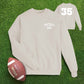 Football Laces Mom Custom Sweatshirt