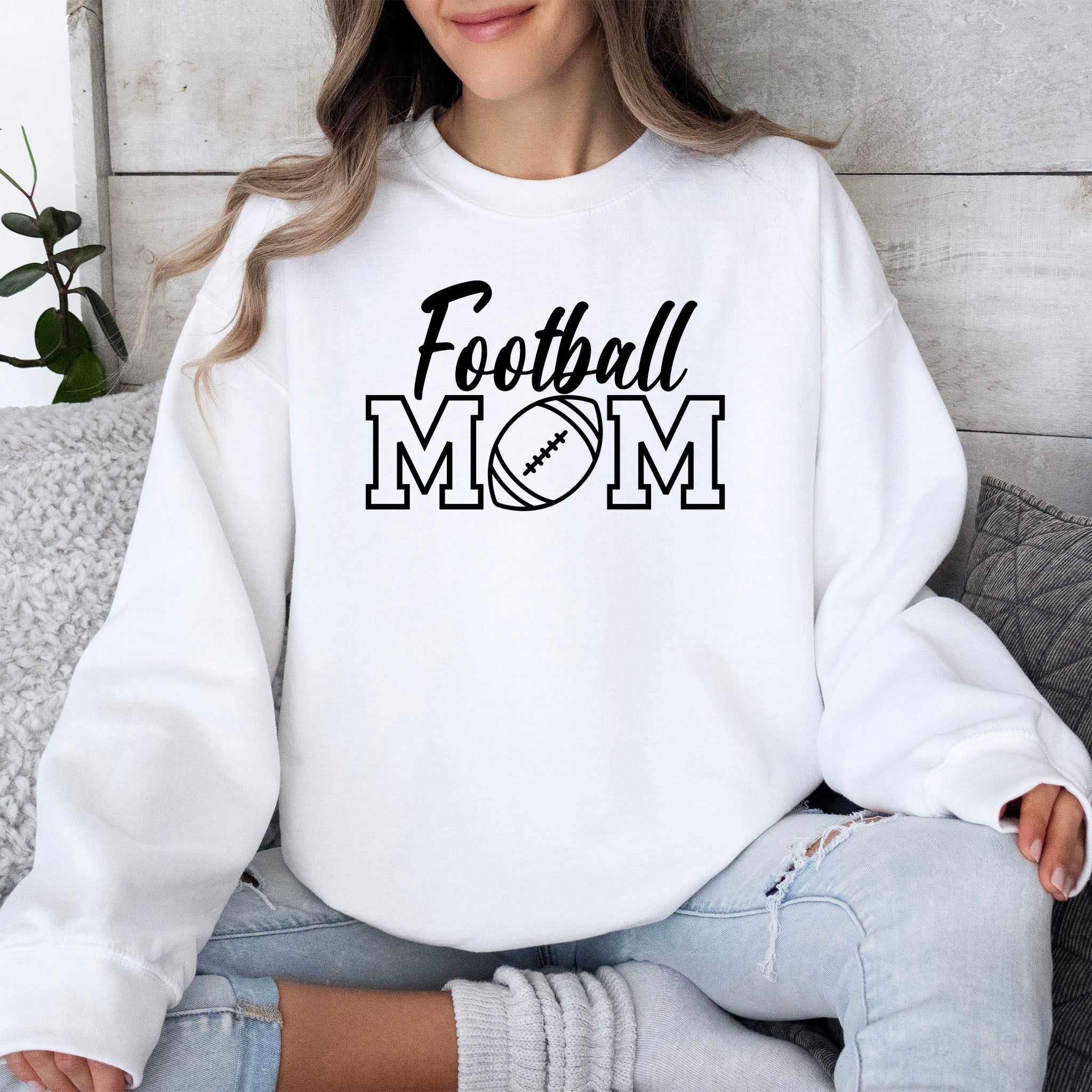 Football mom sweatshirts best sale