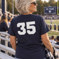 Football Laces Grandma Custom T-shirt