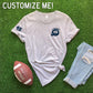 Football Helmet CUSTOM T-shirt