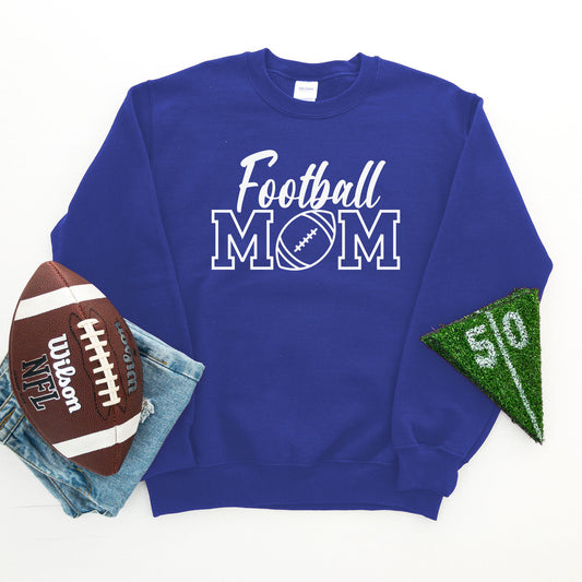 Football Mom - Royal Sweatshirt