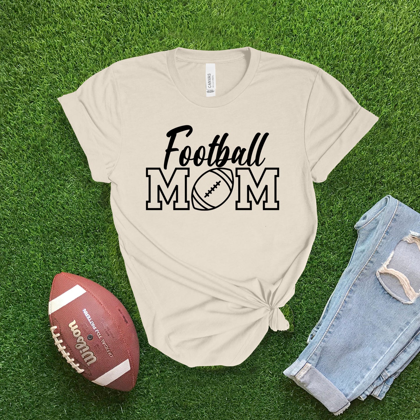 Football Mom T-shirt