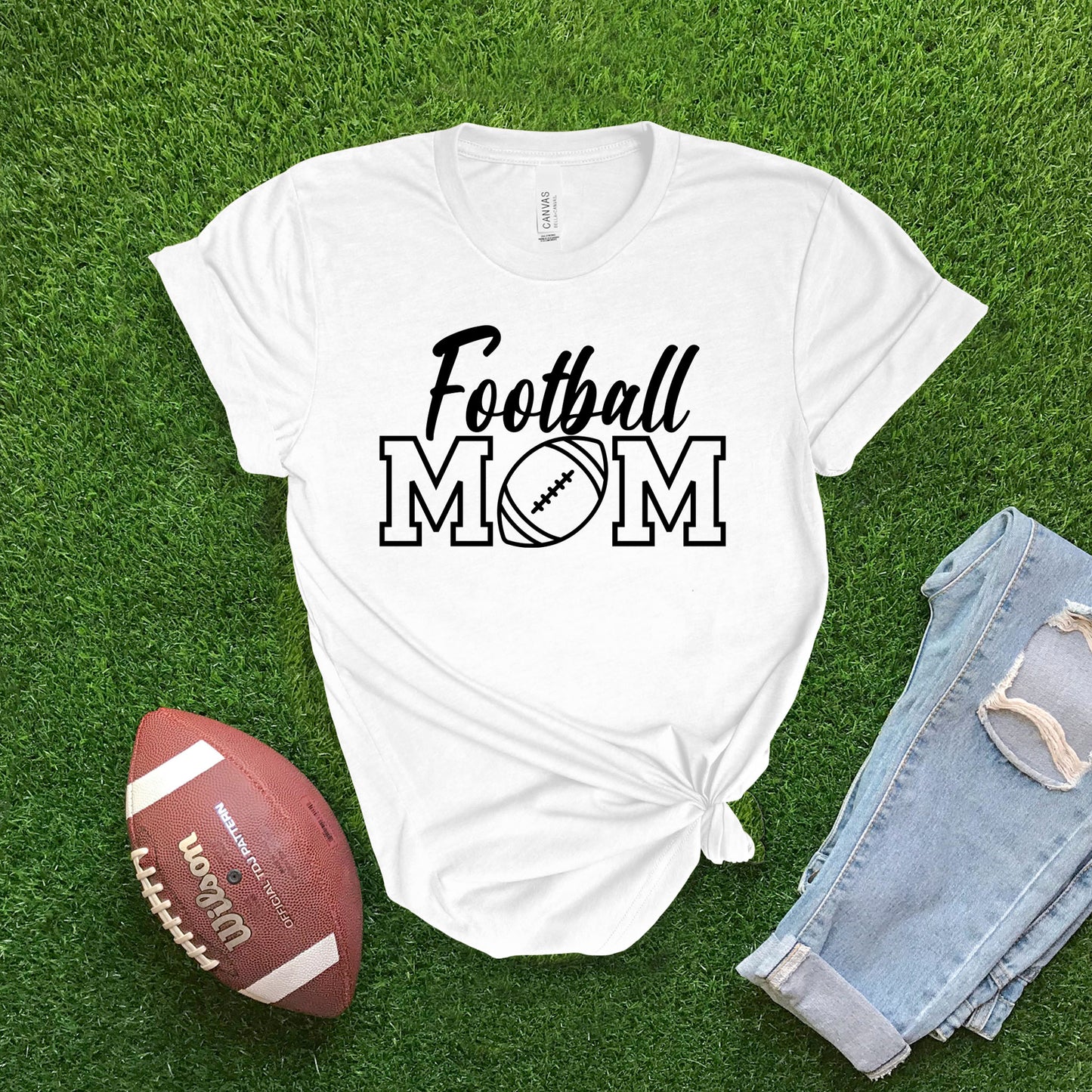 Football Mom T-shirt