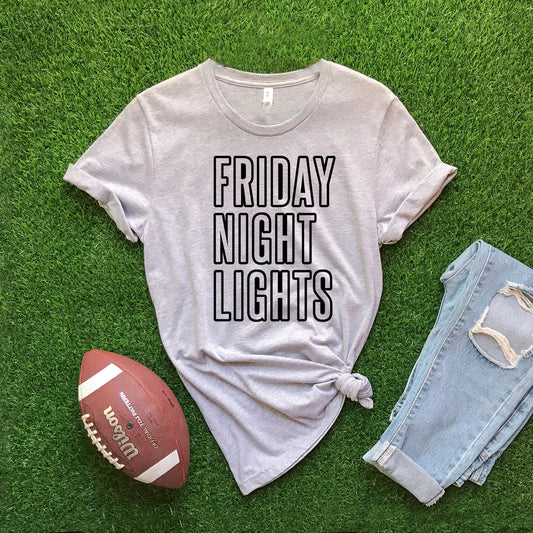 Friday Night Lights - Heather Grey T-shirt