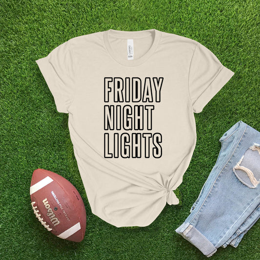 Friday Night Lights - Vanilla T-shirt