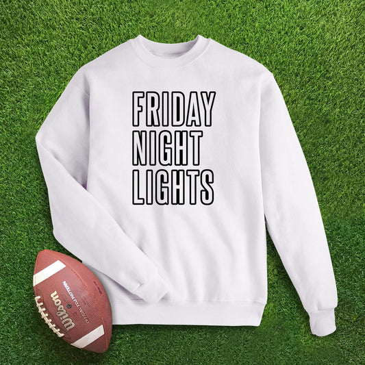 Friday Night Lights - White Sweatshirt