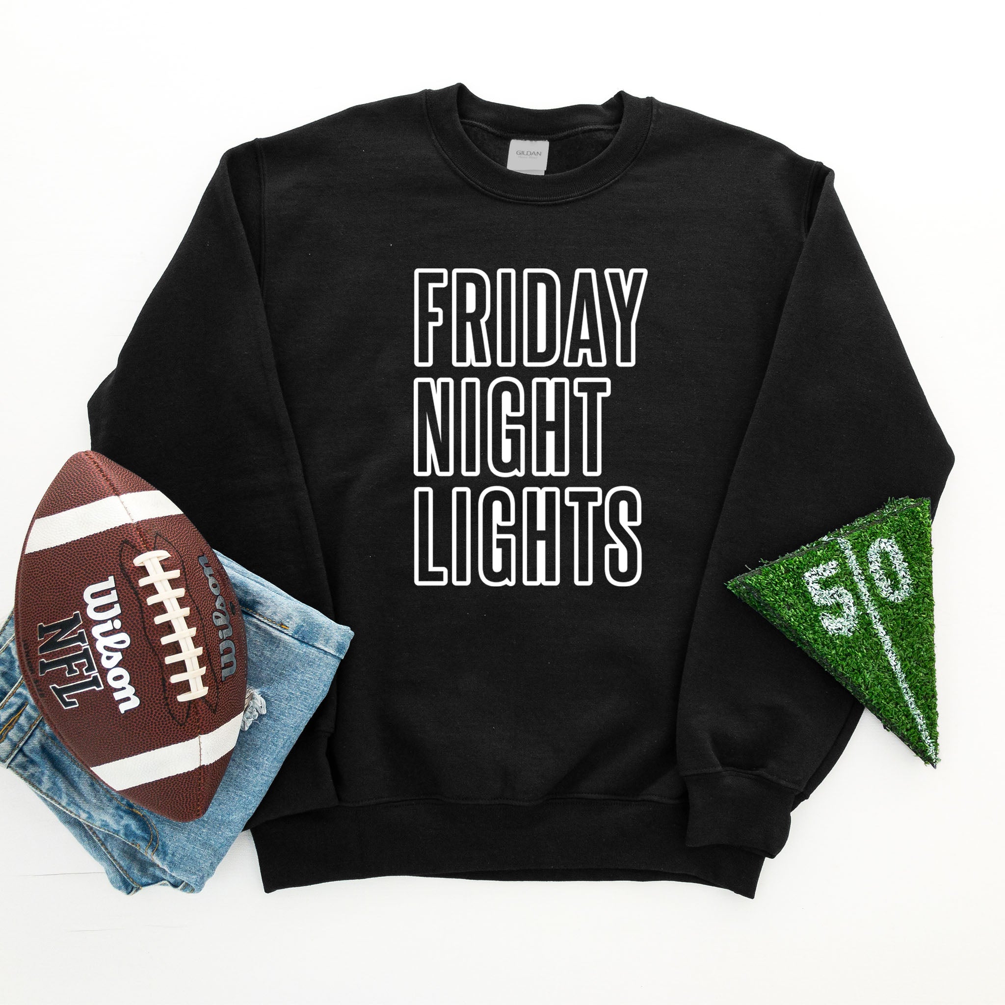 Friday Night Lights Sweatshirt Youth x Large Red White