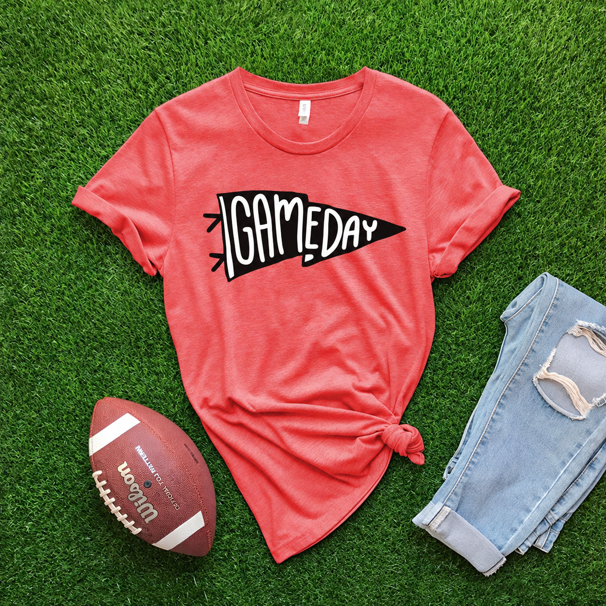 Game Day Flag Custom Colors T-shirt