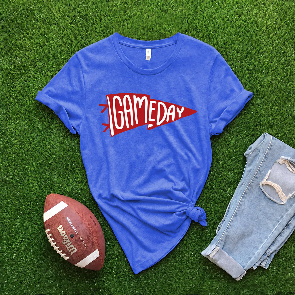 Game Day Flag Custom Colors T-shirt