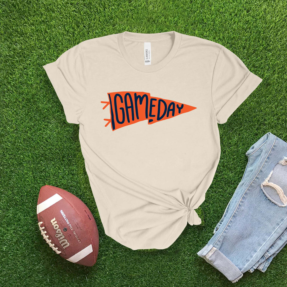 Game Day Flag Custom Colors T-shirt
