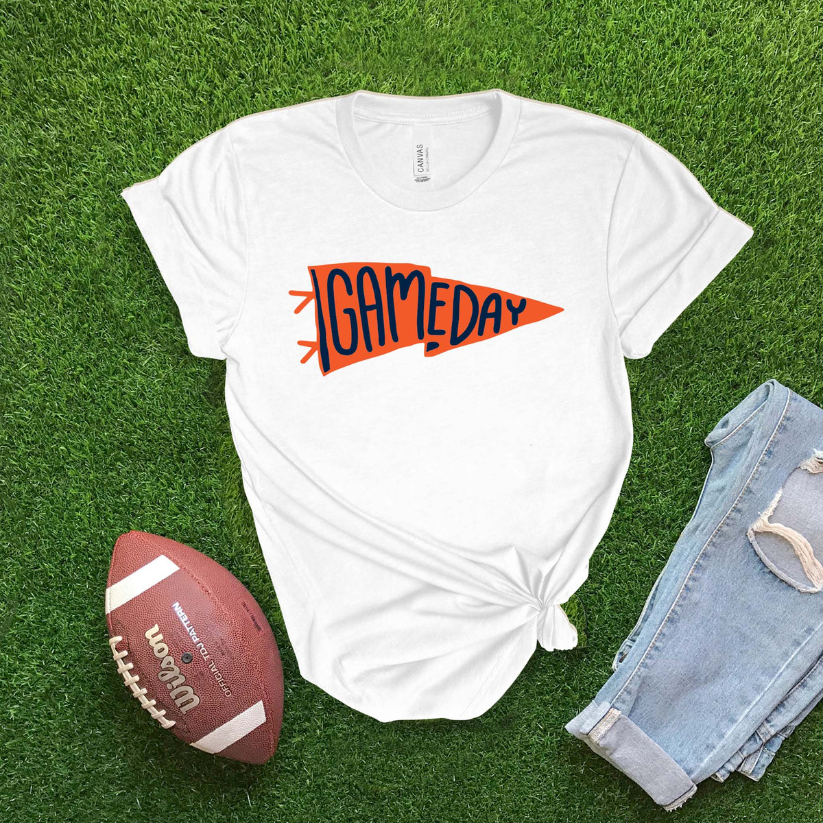 Game Day Flag Custom Colors T-shirt