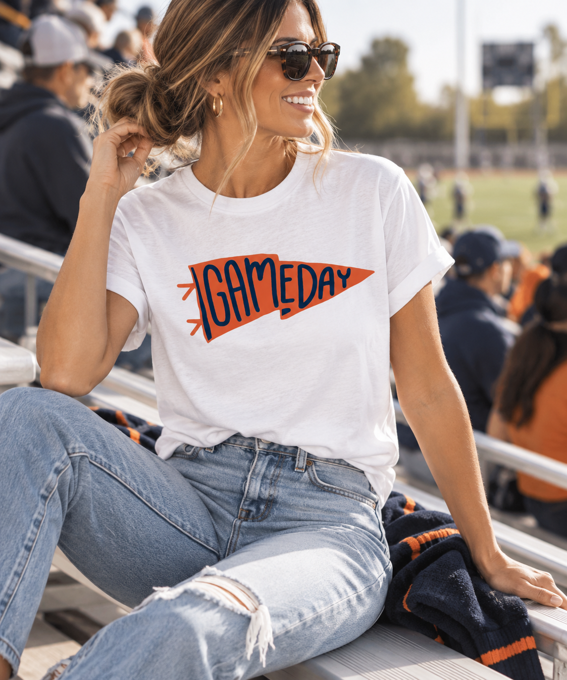 Game Day Flag Custom Colors T-shirt